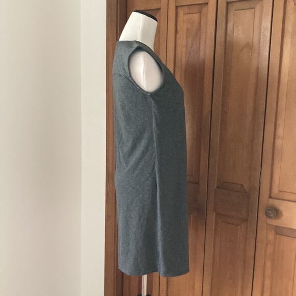 J. Crew Grey Stretch Pullover Mini Dress, Size XXS - Picture 7 of 10